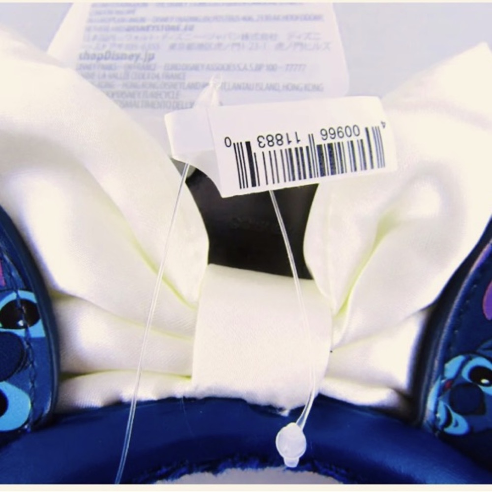 NWT Stitch All Over Print AOP Bow Ears Headband Disney Parks - Picture 8 of 8